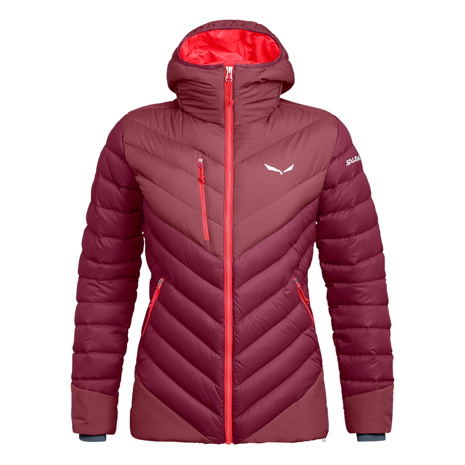 Chaqueta Plumas Mujer Chile - Salewa Ortles Medium 2 - Moradas/Rojas - LMUX-96203